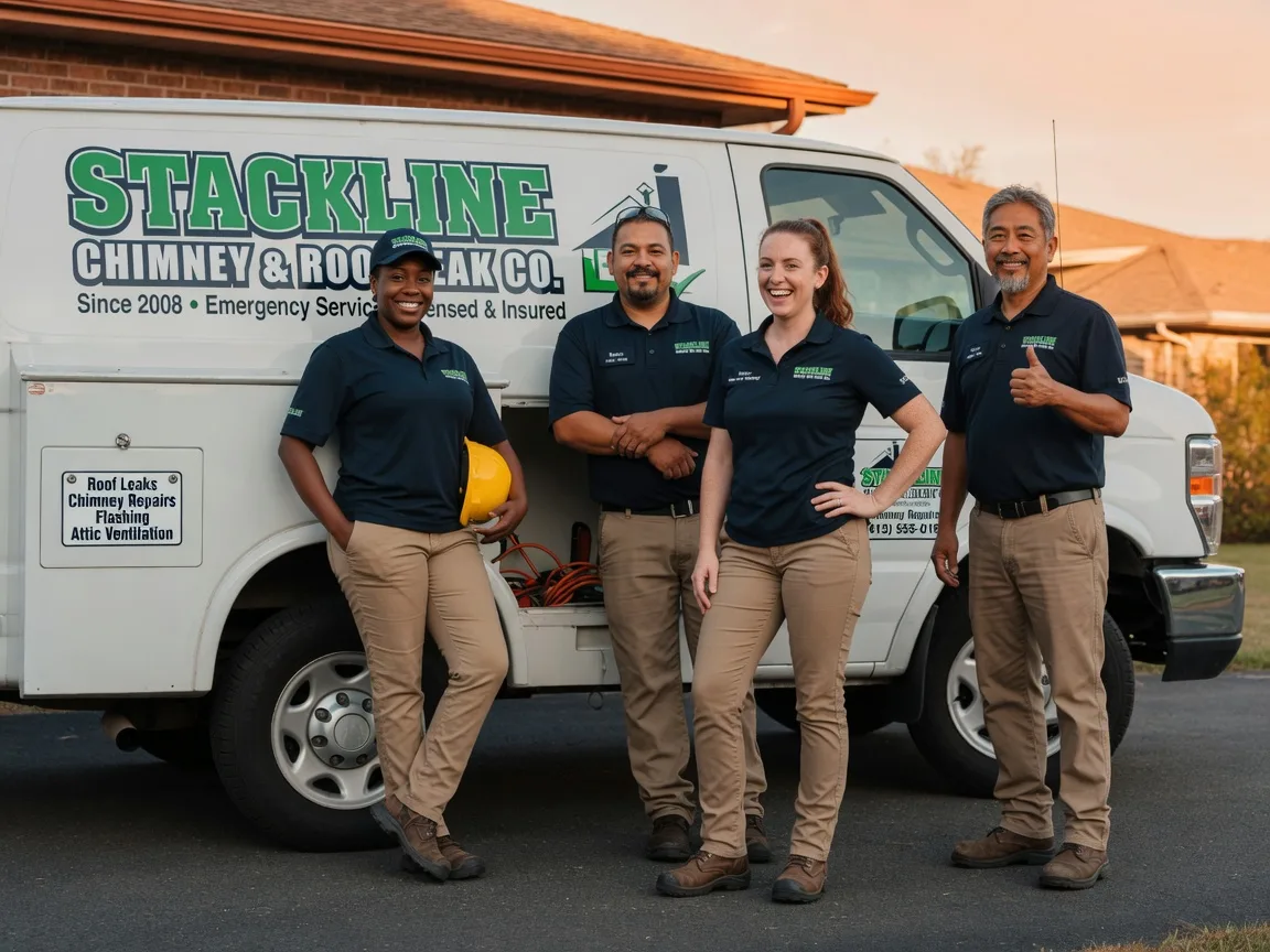 Chimney flashing repair company in Caruthers, CA
